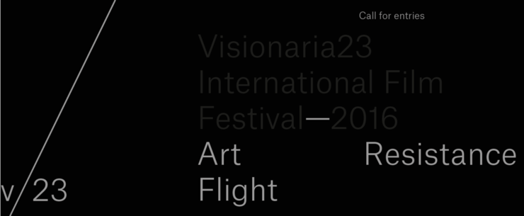 Visionaria 23 - Competition announcement 2016
